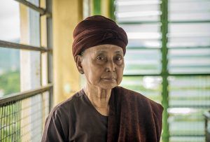 Fotografía mujer en Myanmar